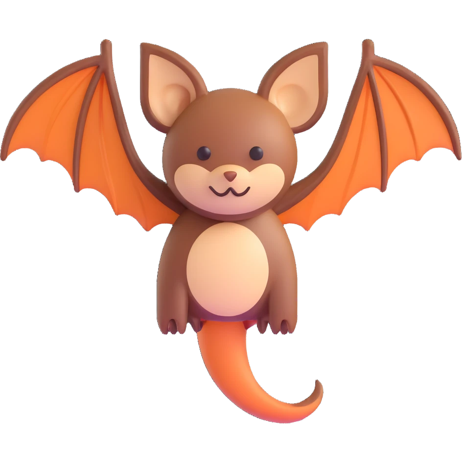 brown wooden bat emoji