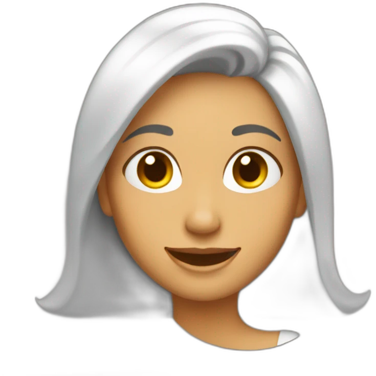 Mujer feliz emoji