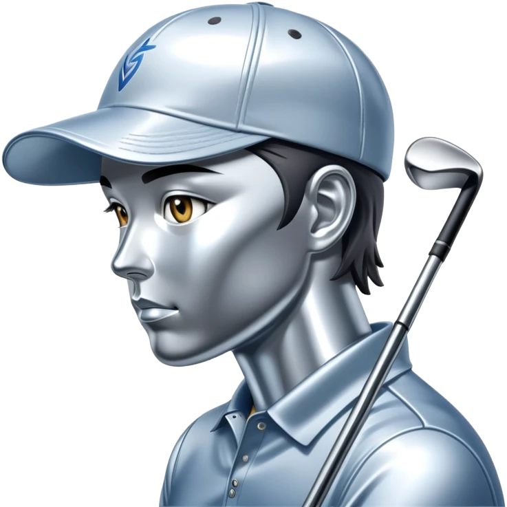 sorayama golfing emoji