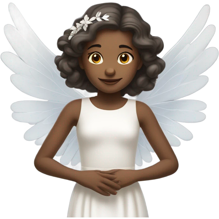 Girl angel emoji