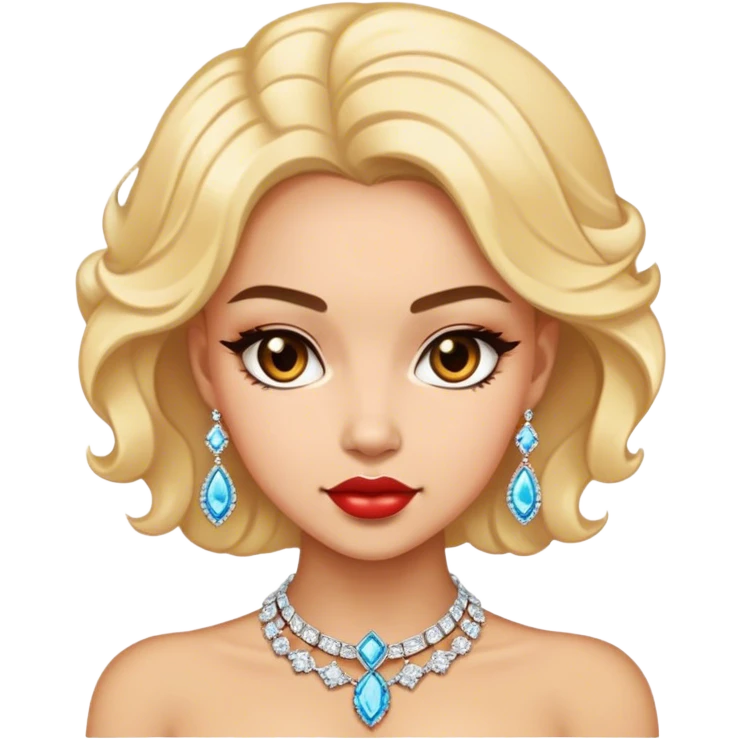 Rich girl emoji