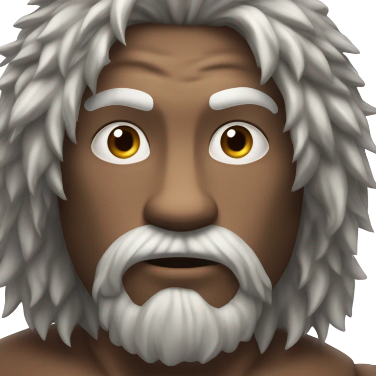 hairy bear man  emoji