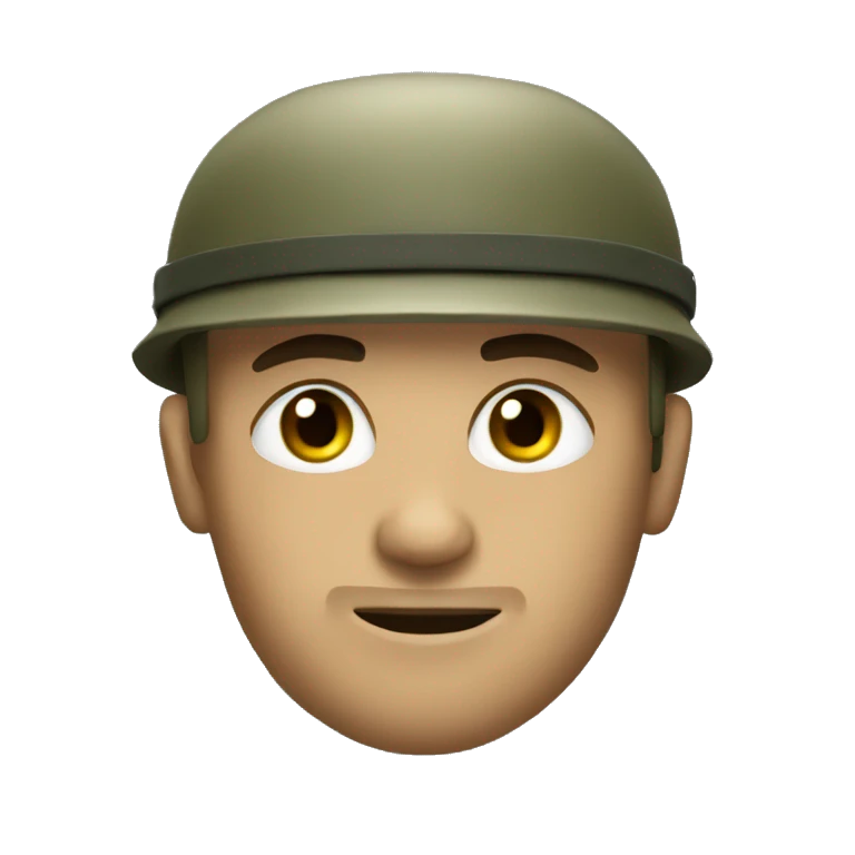 Special Force soldier emoji