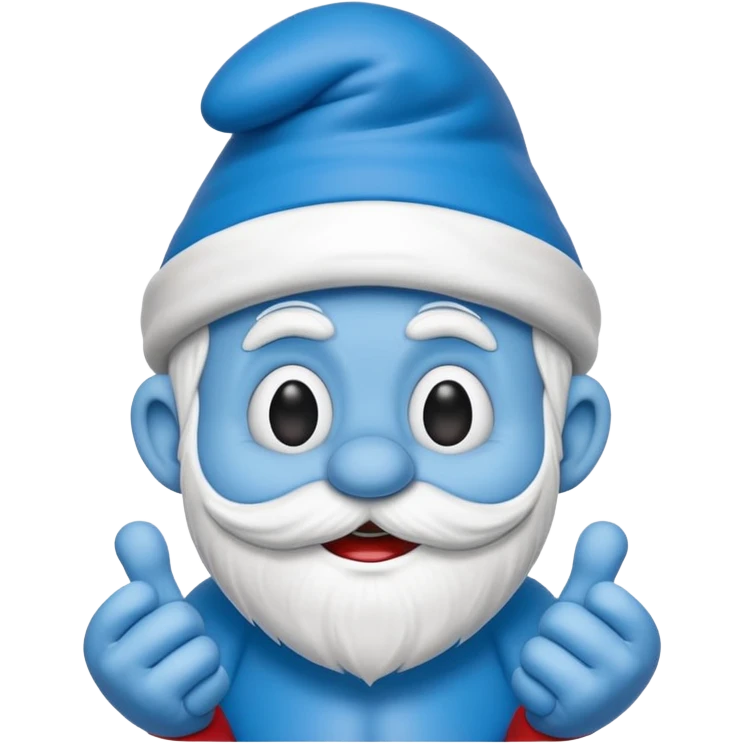 papa smurf  emoji