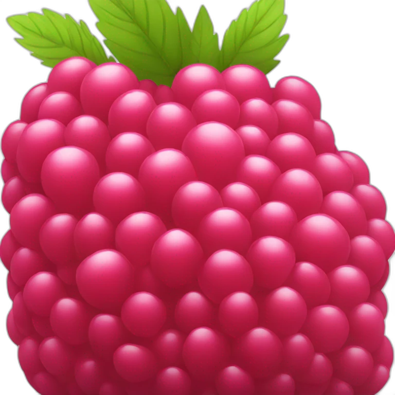 Raspberry emoji | AI Emoji Generator