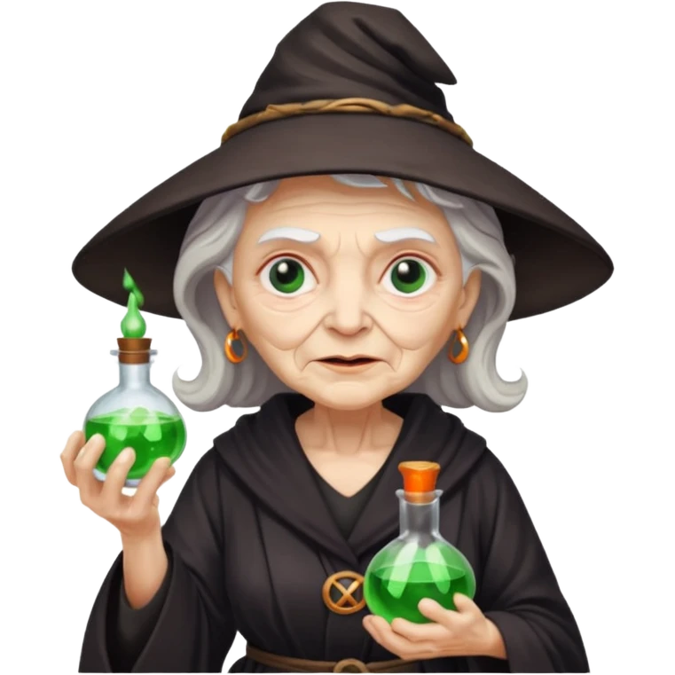 Witch granny doctor  emoji