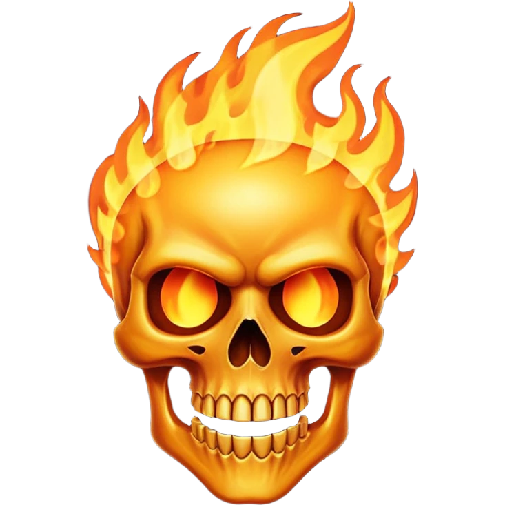 Give me ghost rider emoji emoji