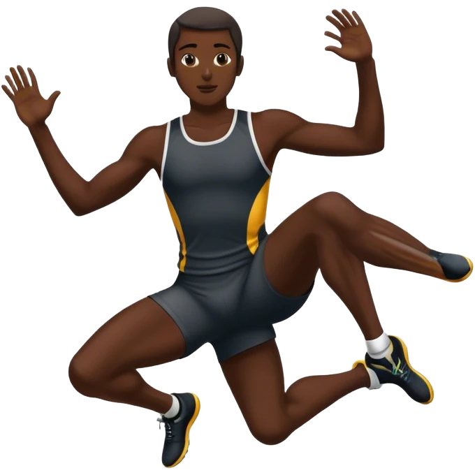 long jumps emoji