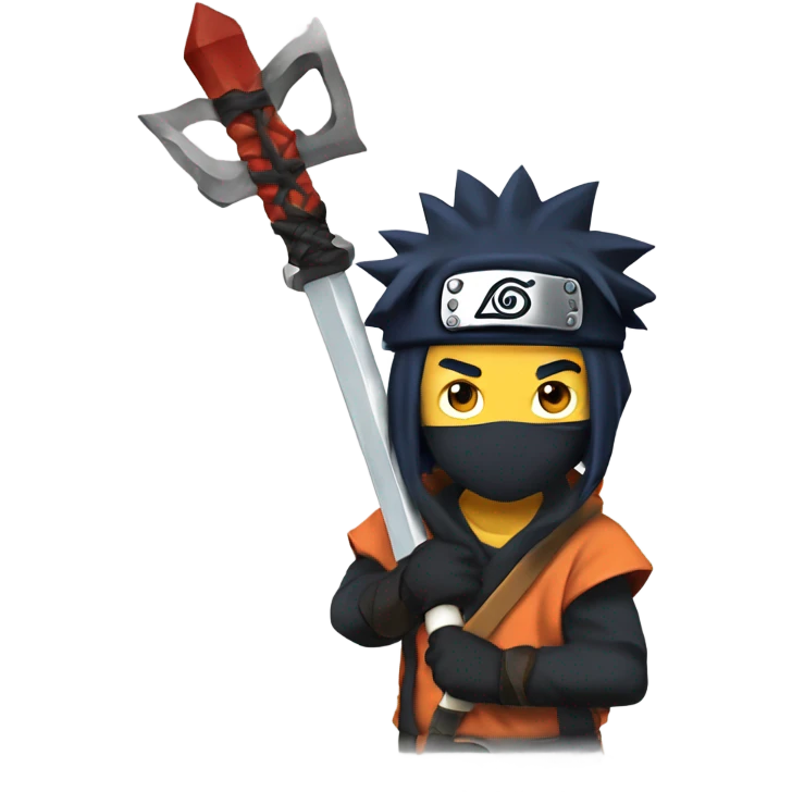 naruto the shinobi with the keyblade emoji