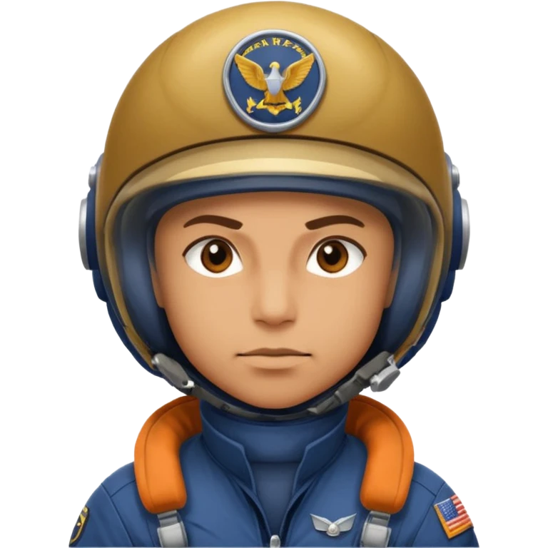 serious fighter of the navy emoji