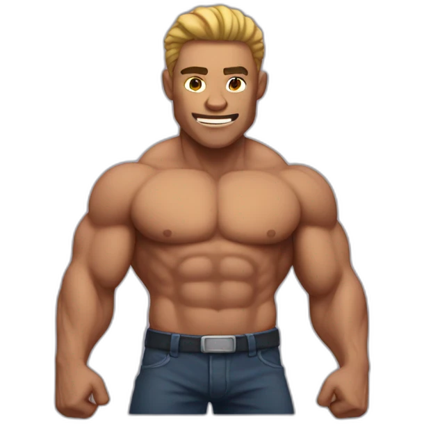 muscular avatar emoji
