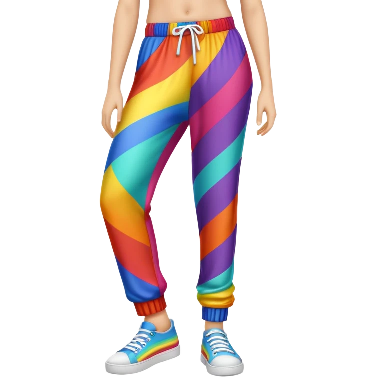 Rainbow pants emoji