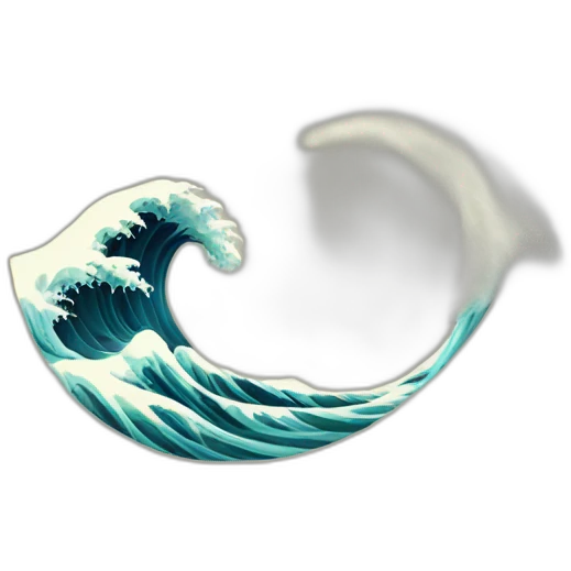 wave emoji