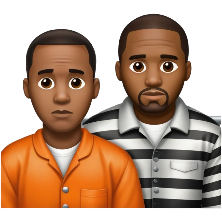 Diddy and r Kelly in jail emoji