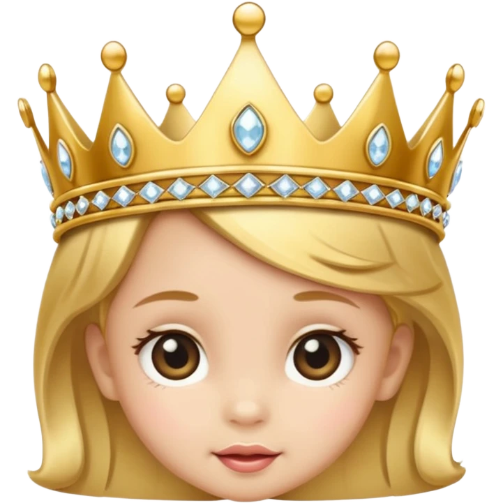 Baby tiara emoji