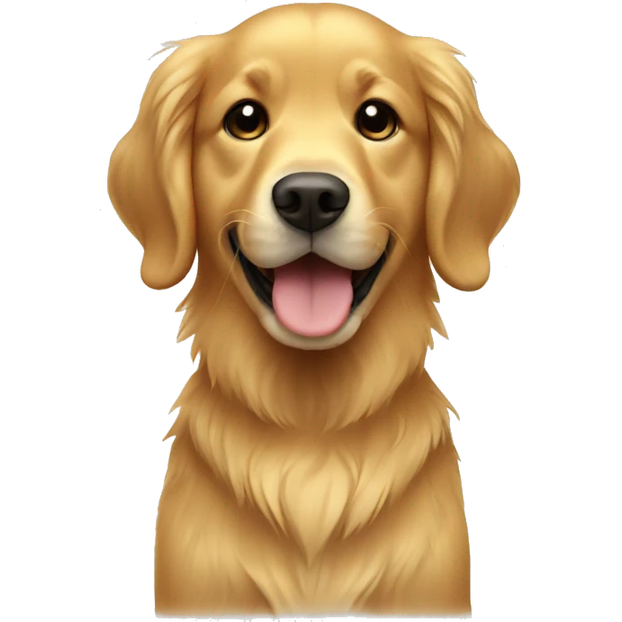 Golden retriever emoji
