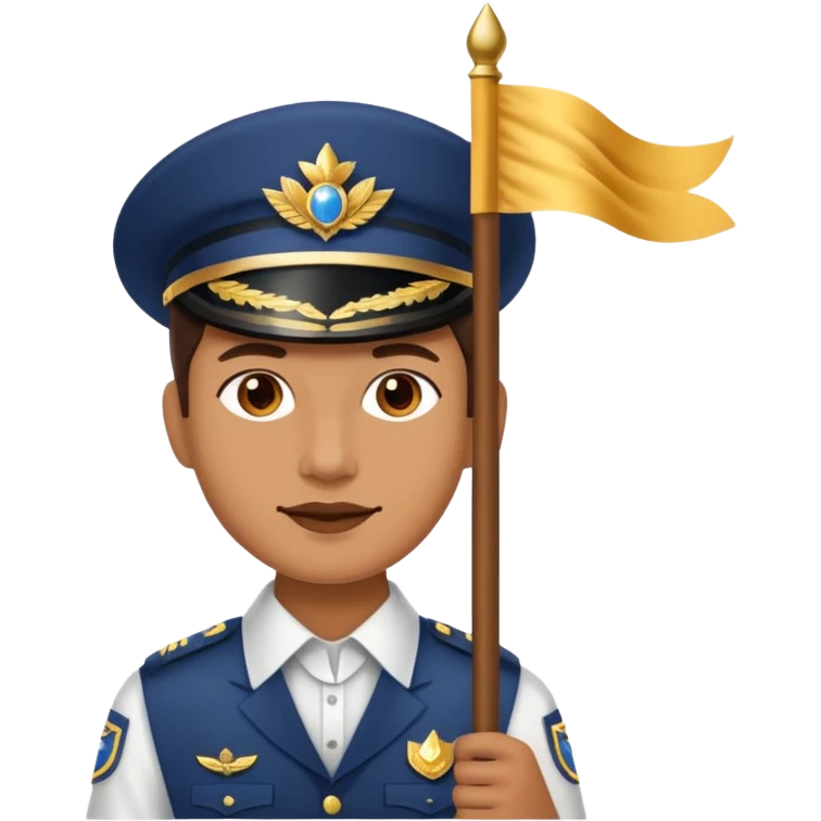 banner carrier Parade Marchers emoji