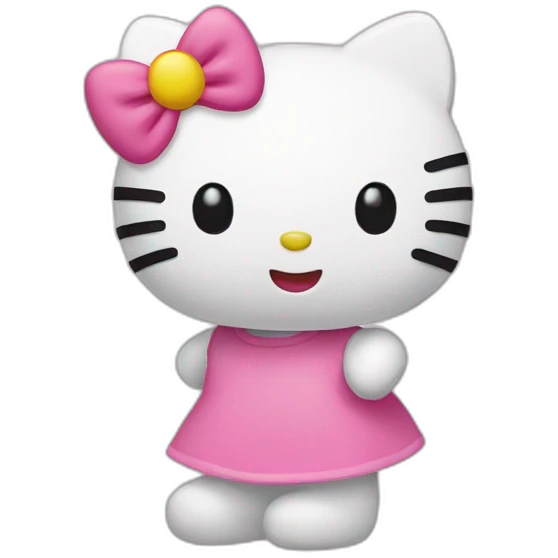 Hello kitty emoji emoji