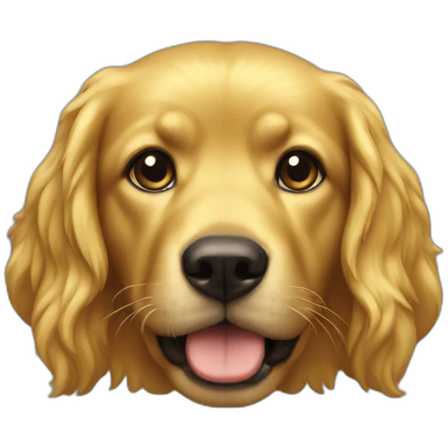 Golden emoji
