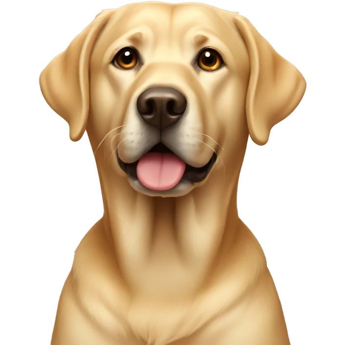 Golden lab emoji