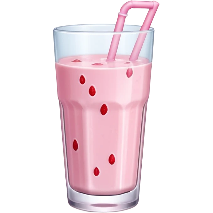 Strawberry milk emoji