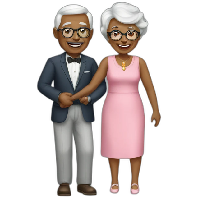 Swinger grandparents emoji
