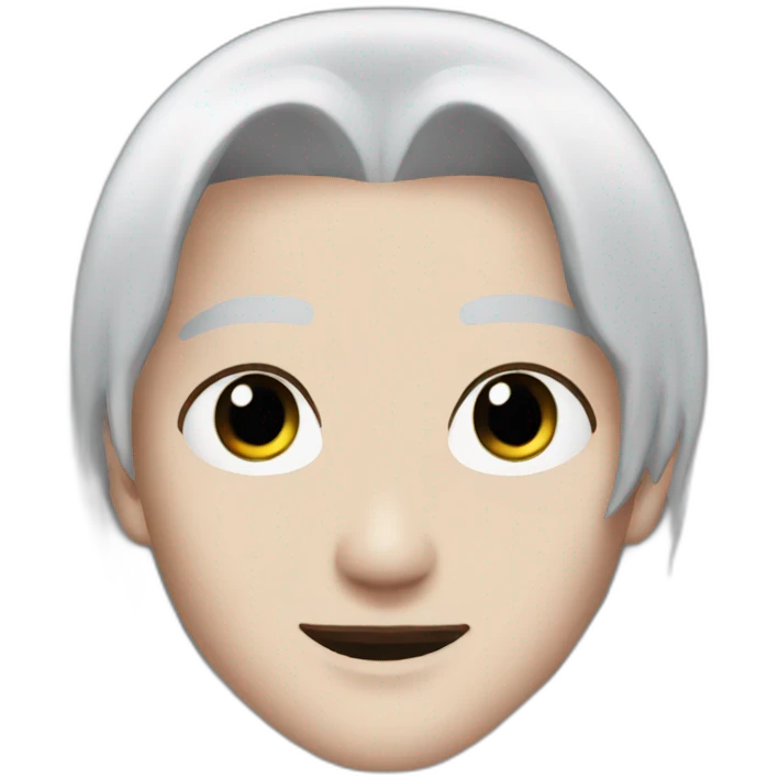 Hidan with pink eyes  emoji