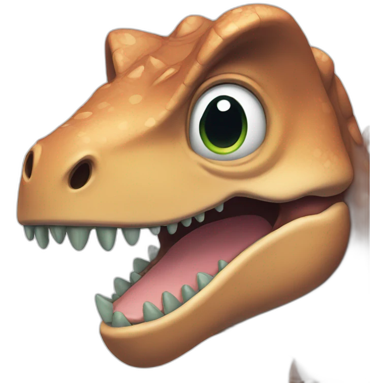 Crying dinosaur  emoji