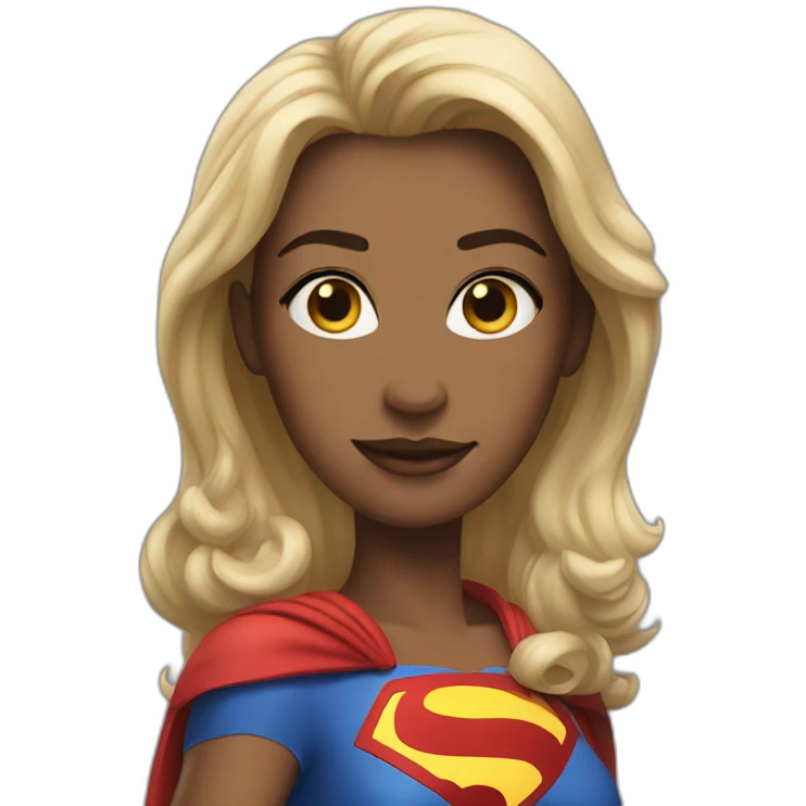 Super Woman  emoji