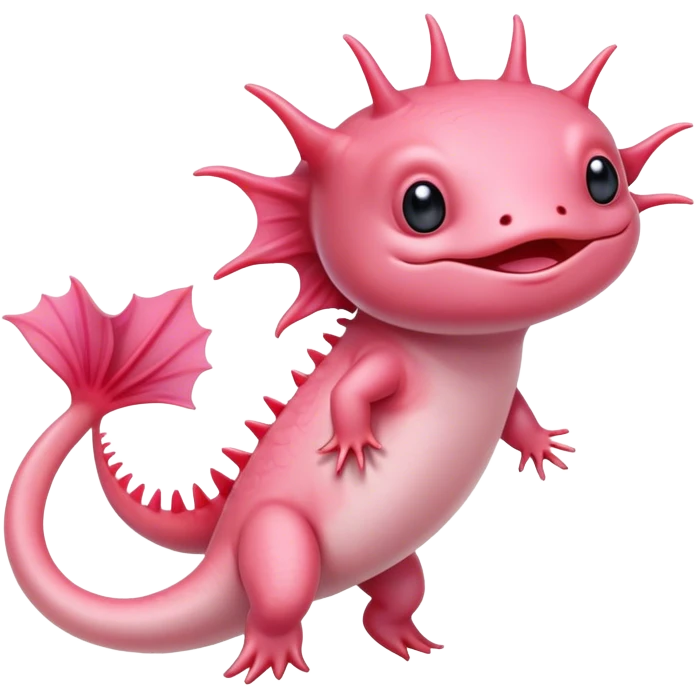 Axolotl dancing  emoji