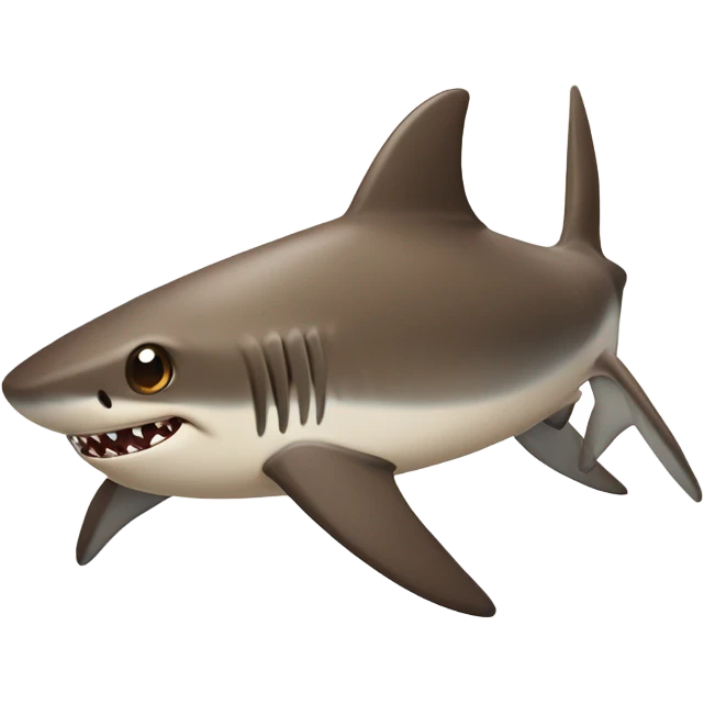 Poopy shark emoji