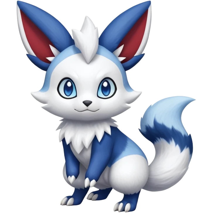 Zangoose-Minccino-Meowstic-Fakémon-hybrid-creature (full body)  emoji