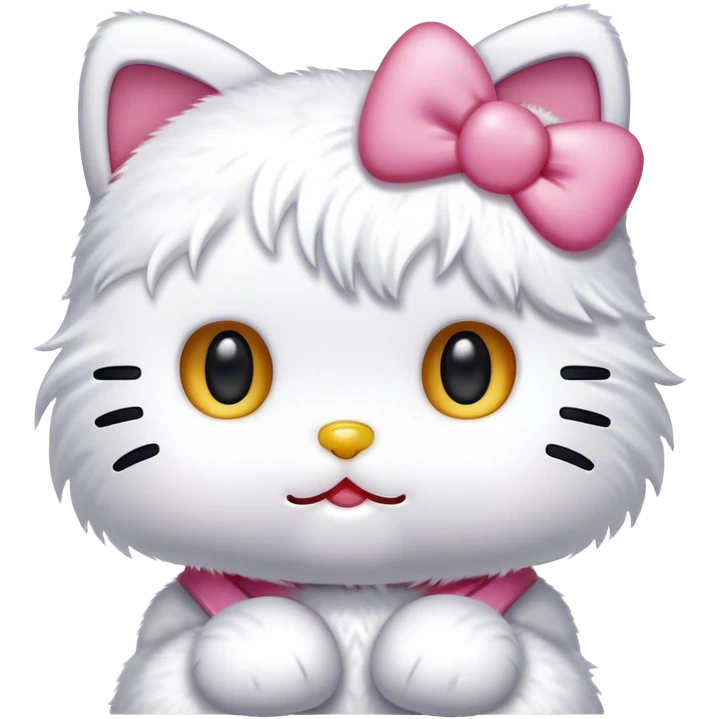 Cute hello kitty emoji