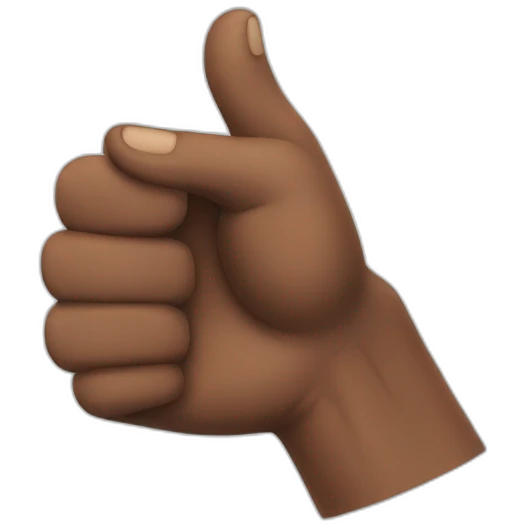 black guy ok hand muscle emoji