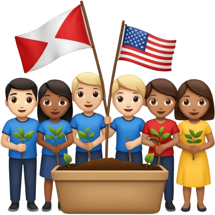 Flag Planting Ceremony emoji