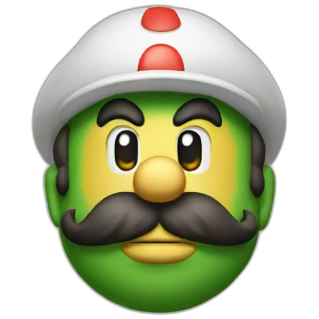 stoned mario emoji