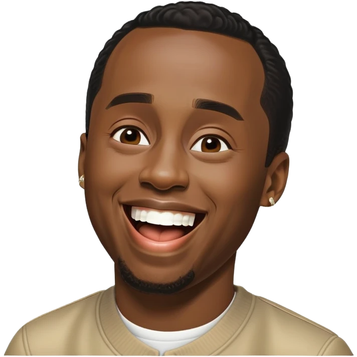 P Diddy laughing emoji