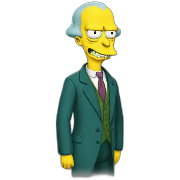 Mr Burns emoji
