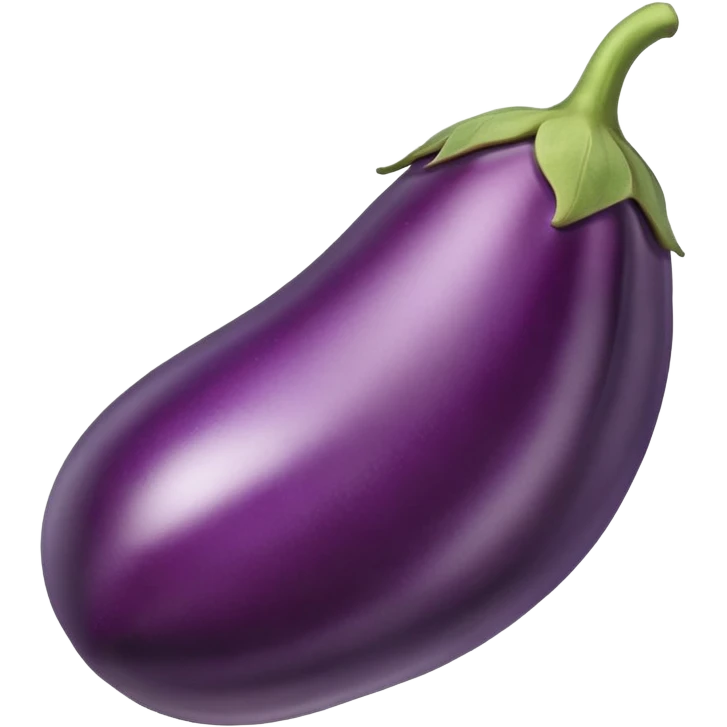 Eggplant in plum emoji