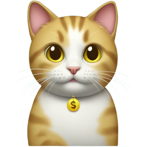 Cat with money  emoji