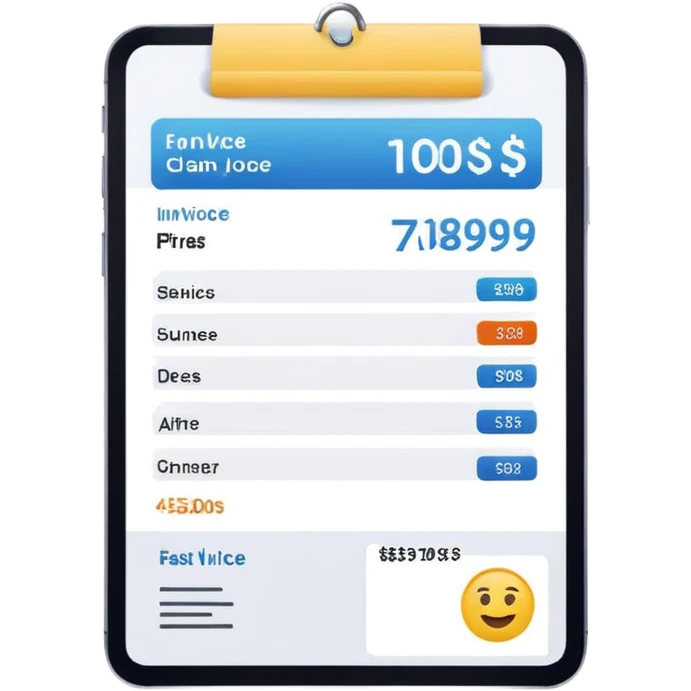 fast invoice generator emoji