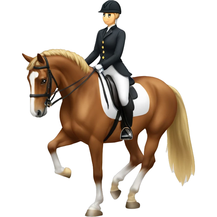 Dressage Horse  emoji