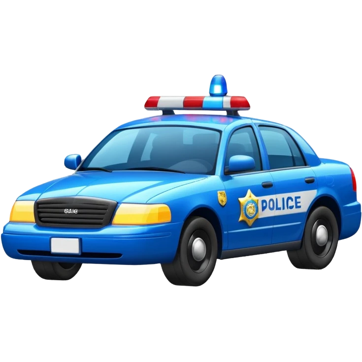 police car emoji