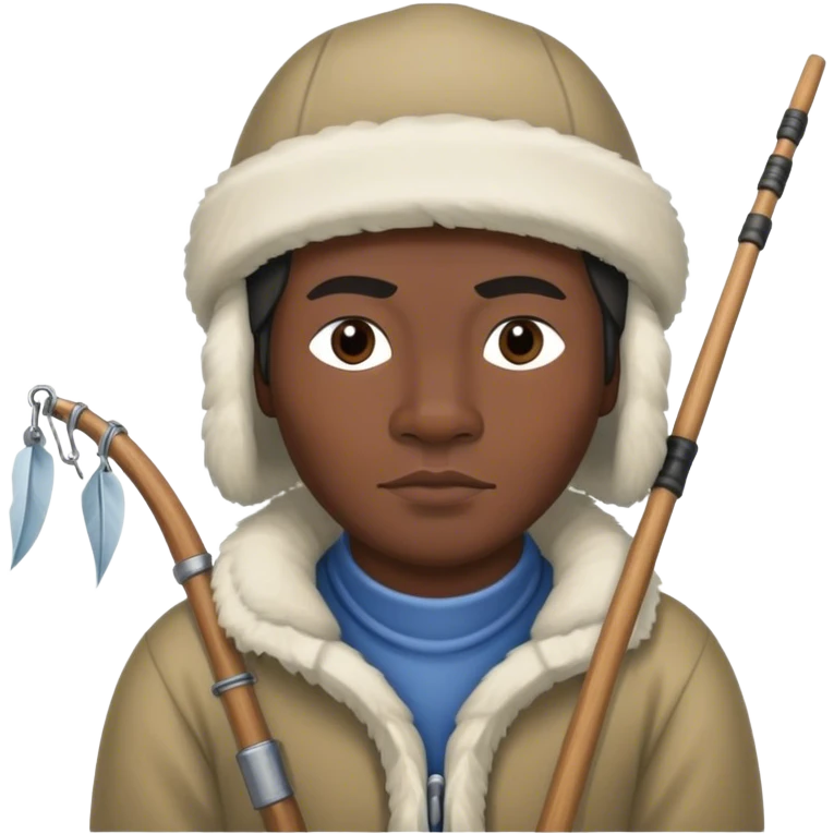 Inuit fisherman emoji
