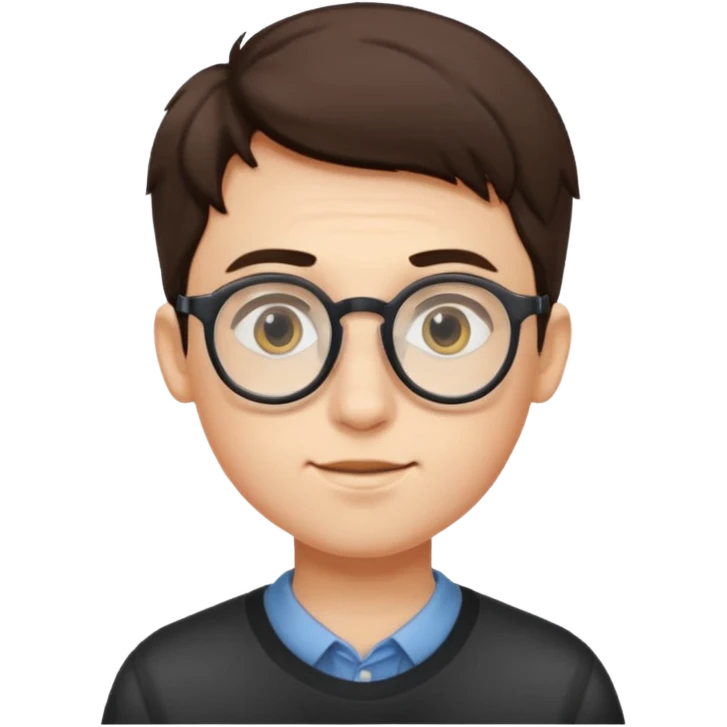 boy wearing spectacles emoji