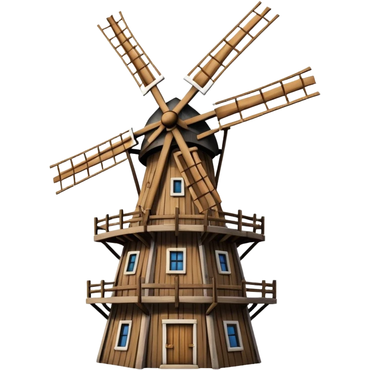 Dutch Windmill emoji