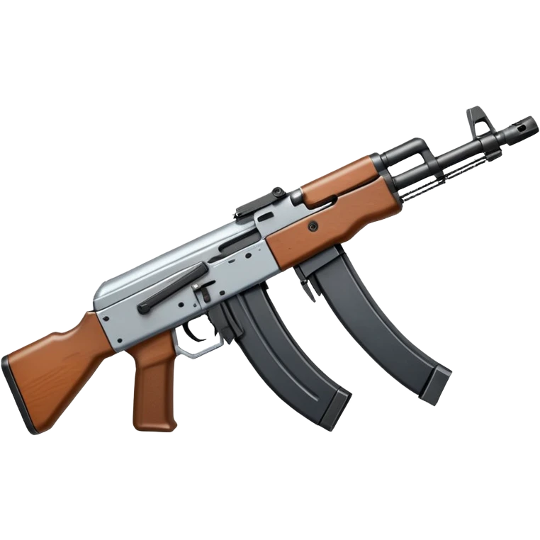 AK-47 mixed with a glock 19 emoji