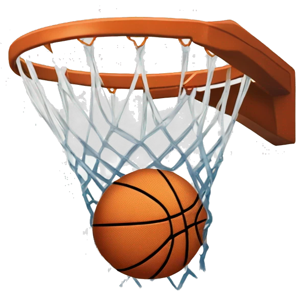 basketball in hoop emoji