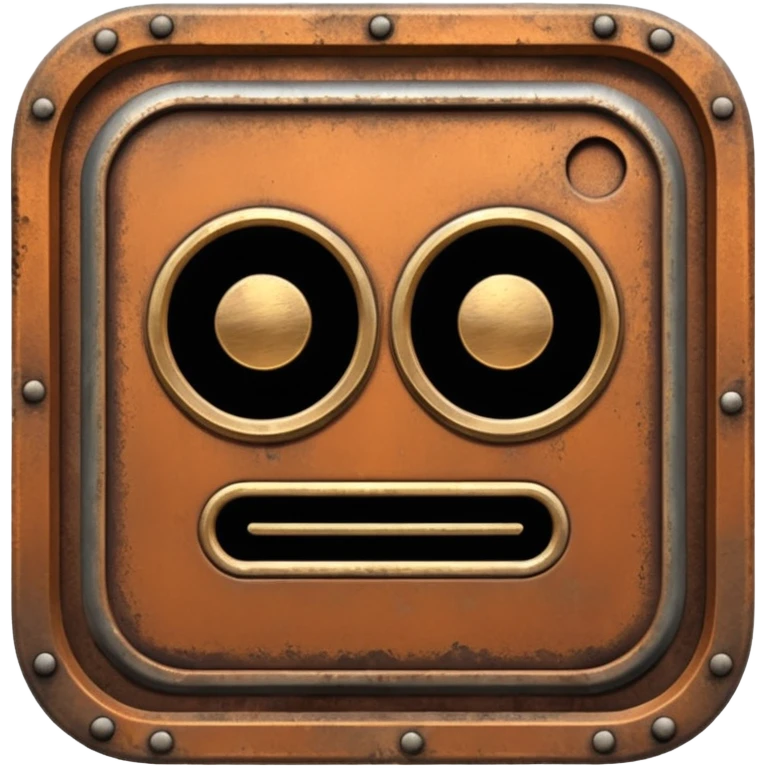 Create a Discord server icon that reads 'DUBS' based on the Rust video game. emoji