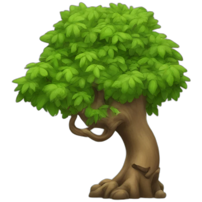 Dino tree emoji